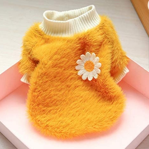 NWT, Daisy Fuzzy Dog Sweater - Picture 2 of 10